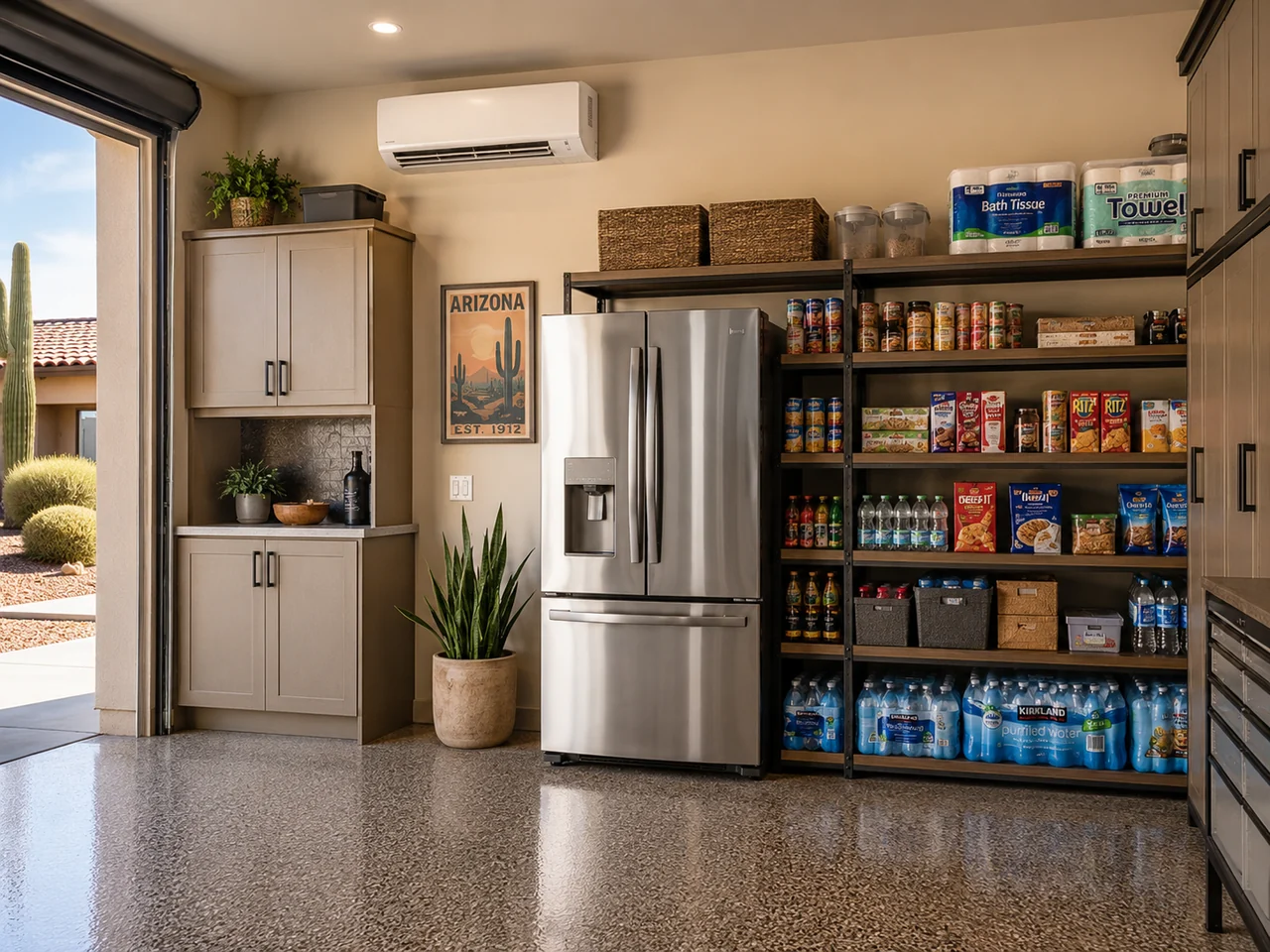 Refrigerator & Pantry Overflow